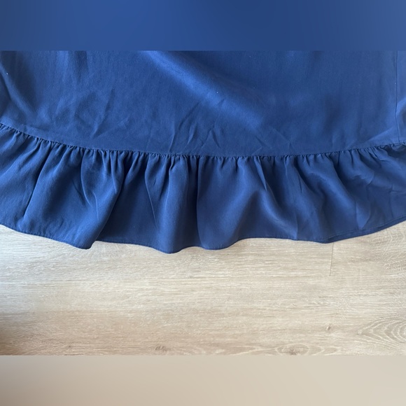 Lilly Pulitzer Candice Silk Dress in True Navy SZ XS - Picture 6 of 8